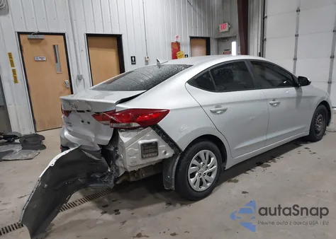 2017 Hyundai Elantra Se z USA, uszkodzony, nr VIN KMHD74LF2HU340285